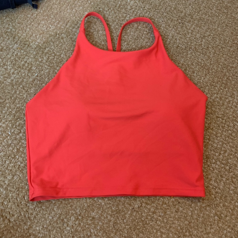 Old navy athletic tank top supersoft pink/orange